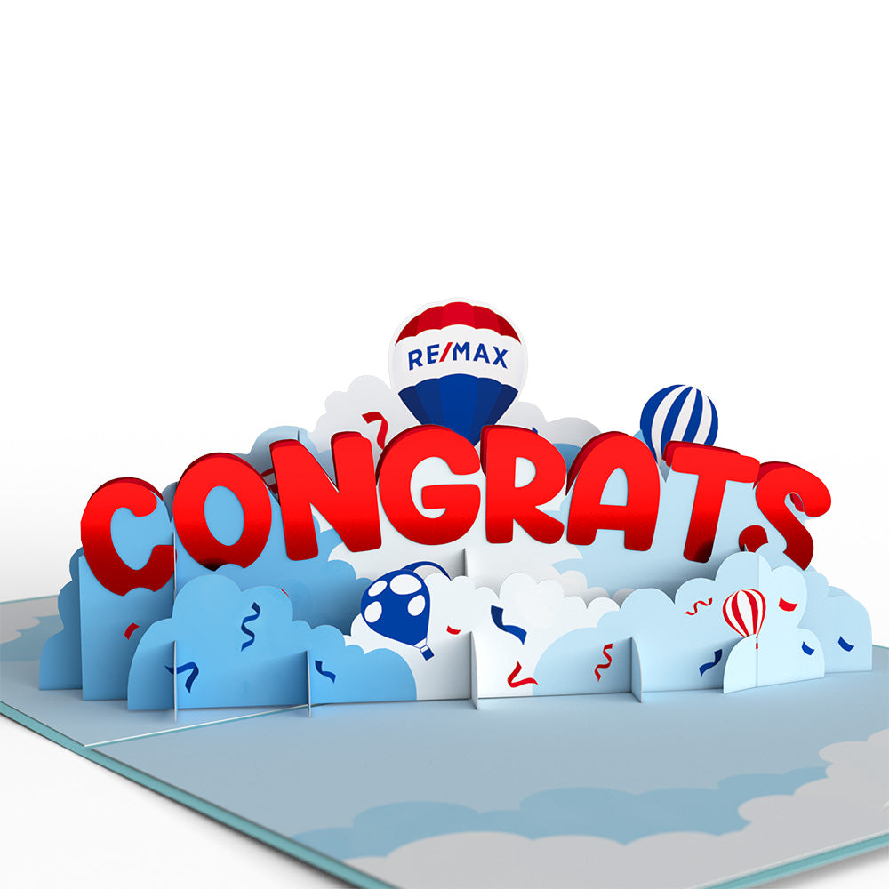 Re/Max® Congrats Pop-Up Card