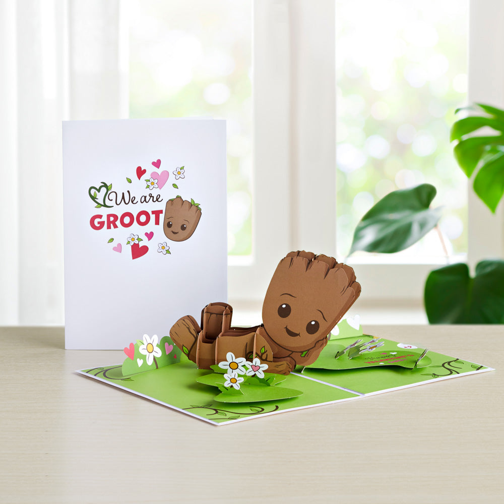 Marvel Studios' I Am Groot Valentine Pop-Up Card