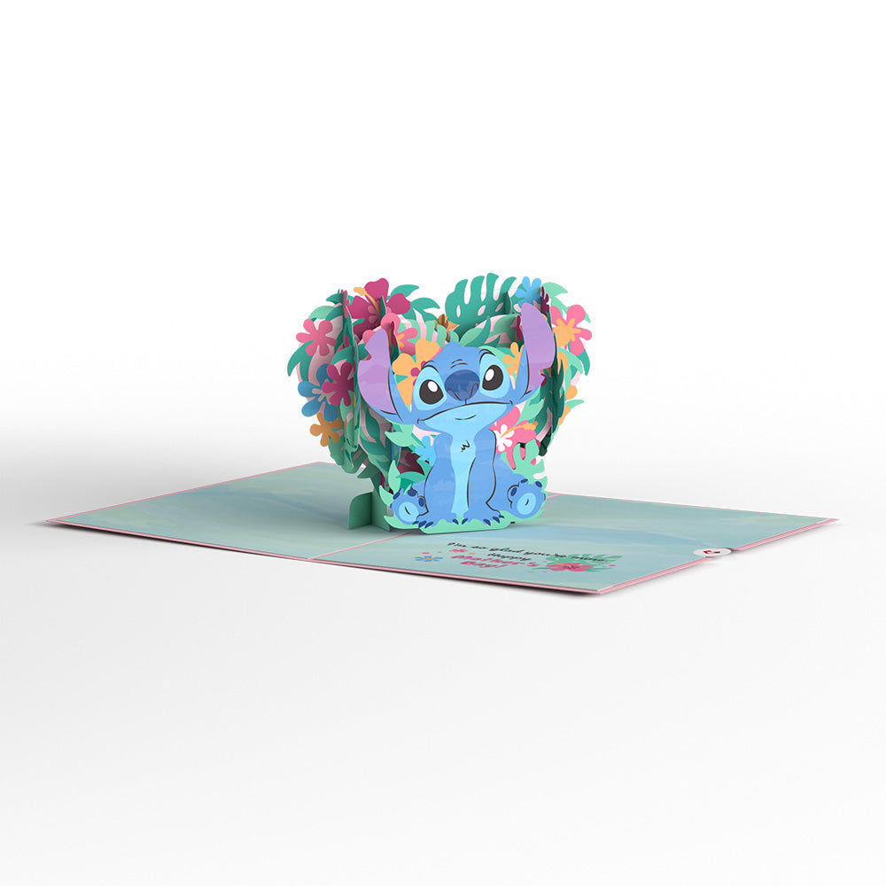 Disney's Stitch Ohana Mother's Day Pop-Up Card