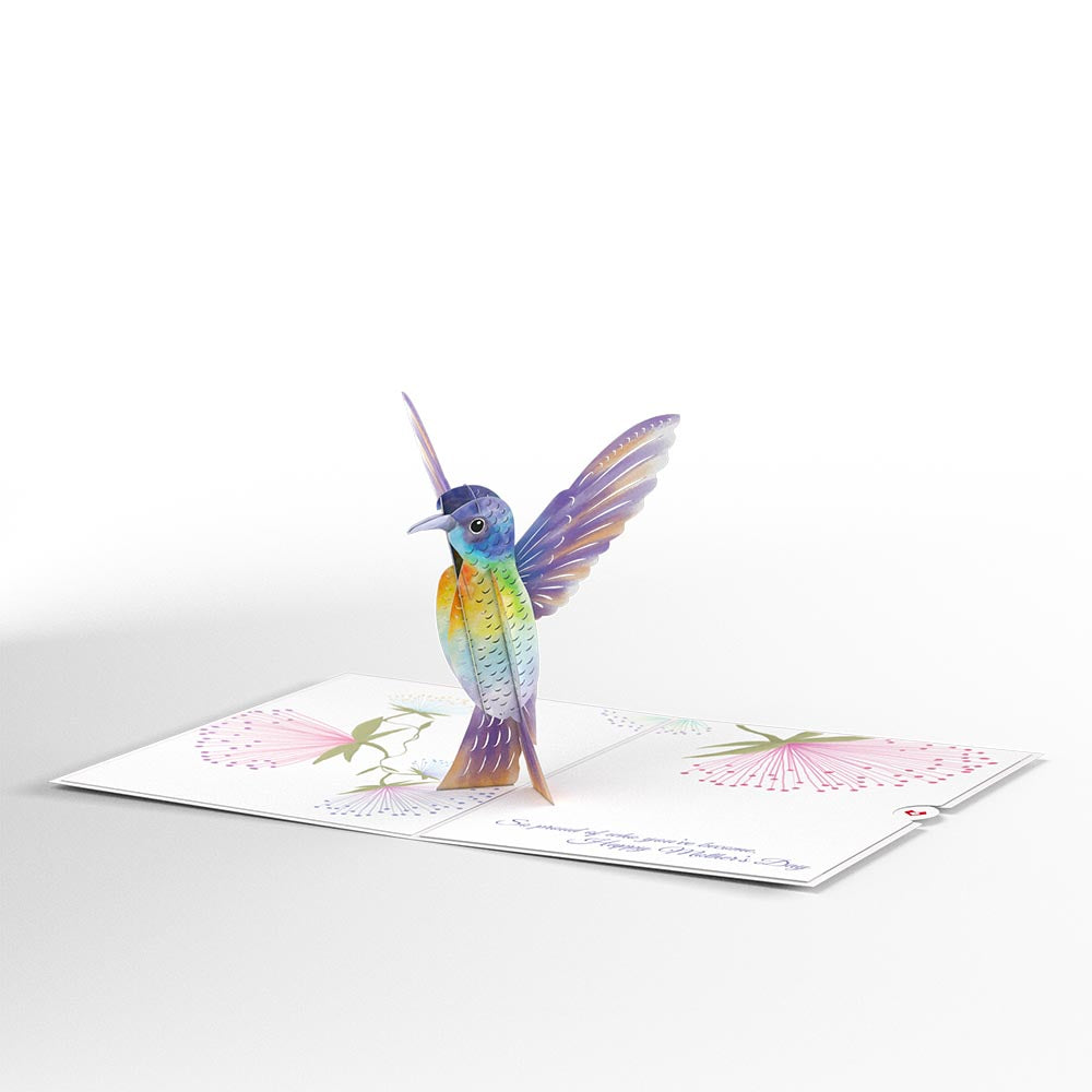 To My Daughter Mother’s Day Hummingbird Pop-Up Card