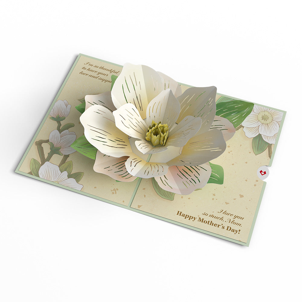 Mother’s Day Magnolia Pop-Up Card