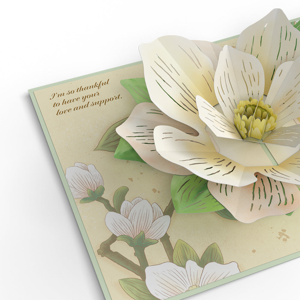 Mother’s Day Magnolia Pop-Up Card