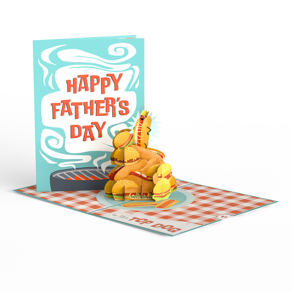 Top Dog Father’s Day Pop-Up Card