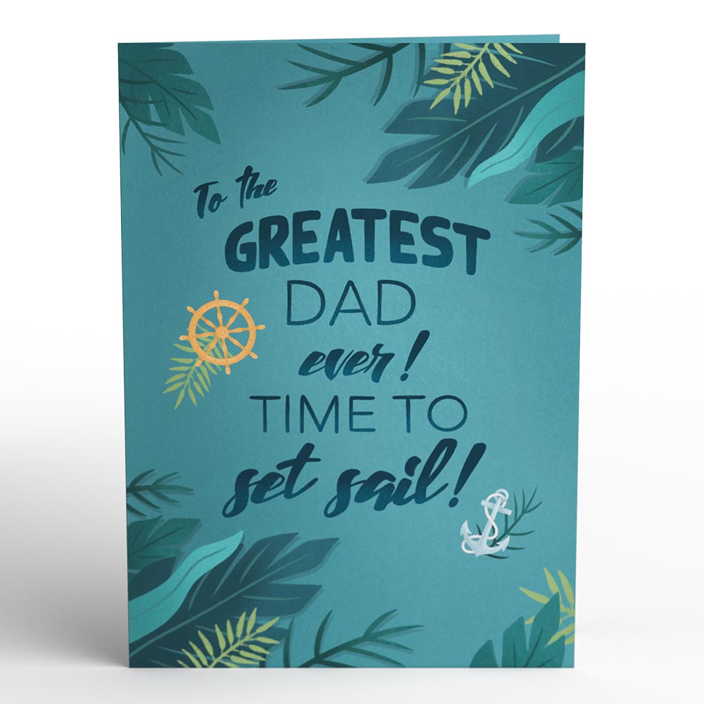 Set Sail Father’s Day Pop-Up Card