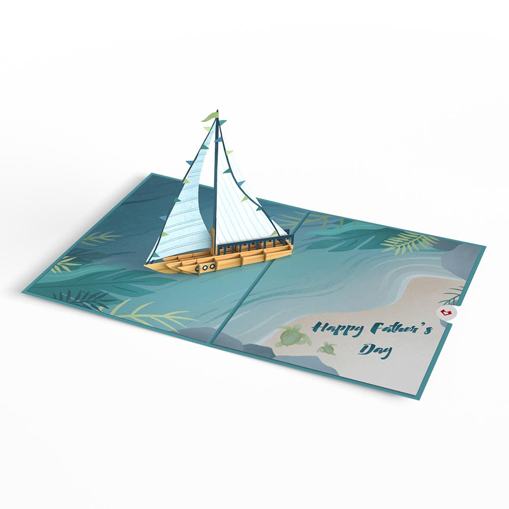 Set Sail Father’s Day Pop-Up Card