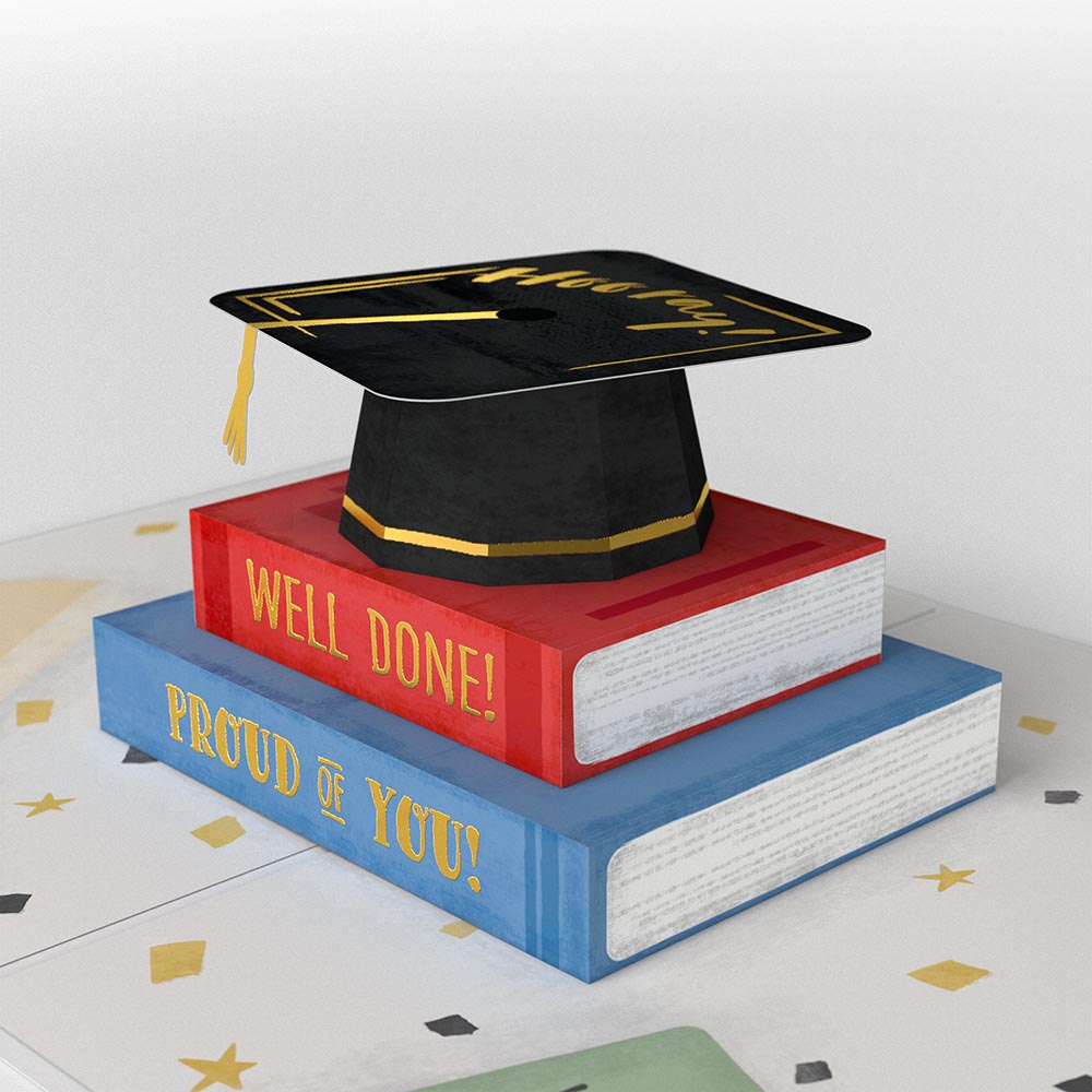 Congrats, Grad! Pop-Up Card