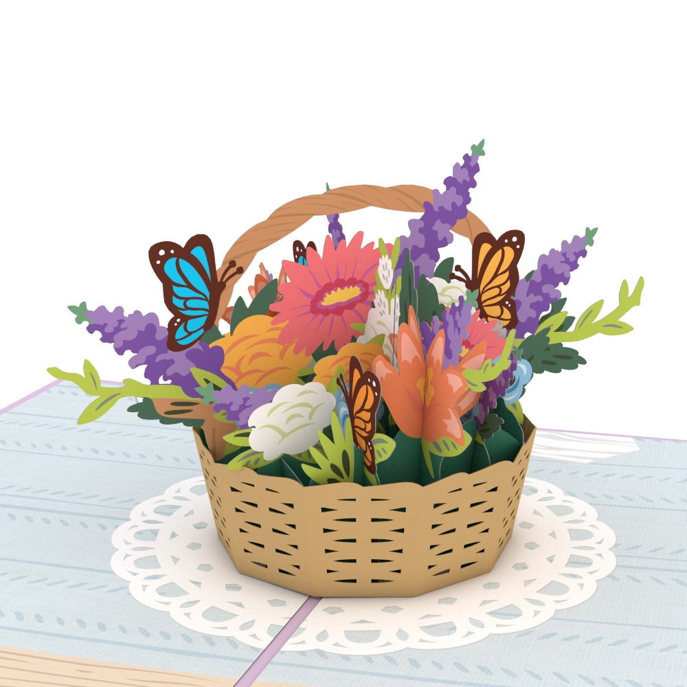 Mother's Day Flowers Pop-Up Card