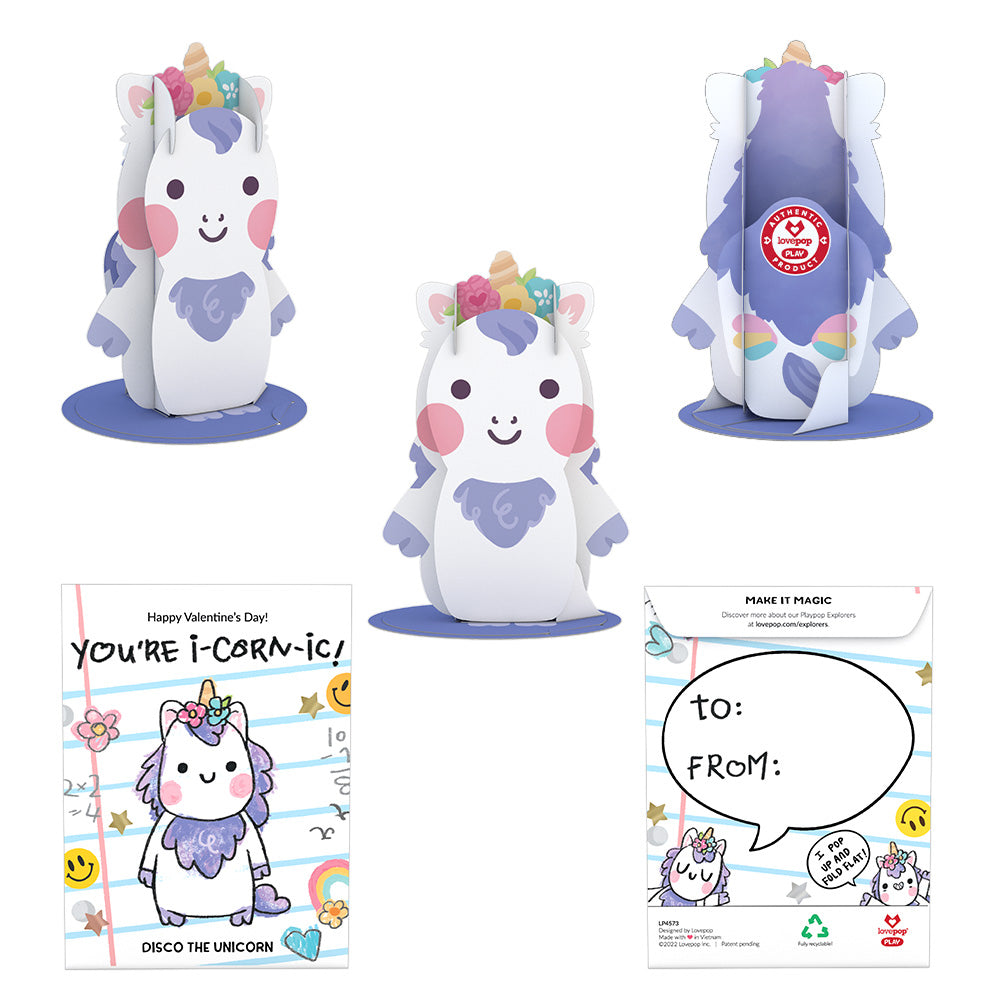 Playpop Explorers™: Assorted Valentine's for Kids 8-Pack