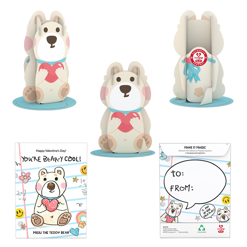 Playpop Explorers™: Assorted Valentine's for Kids 8-Pack