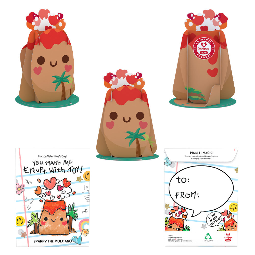Playpop Explorers™: Assorted Valentine's for Kids 8-Pack