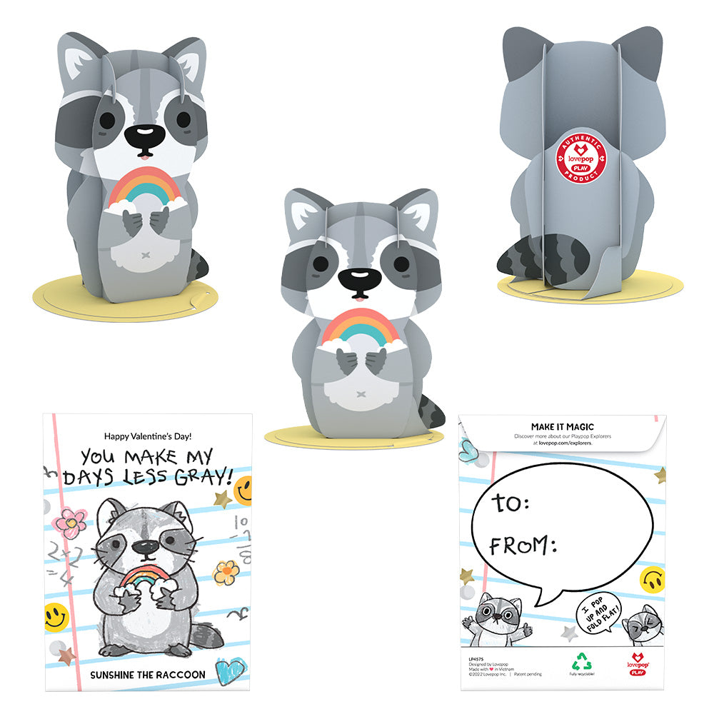 Playpop Explorers™: Assorted Valentine's for Kids 8-Pack