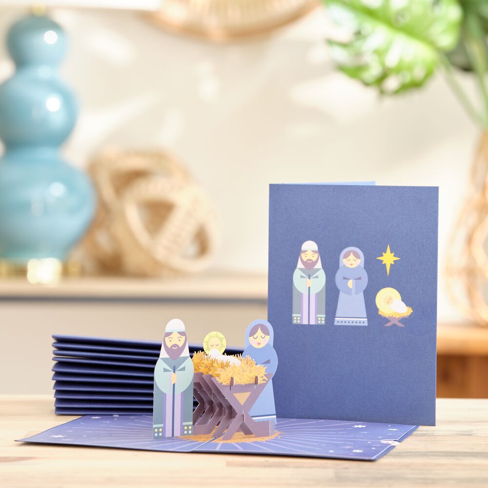 Manger Scene Christmas 12-Pack
