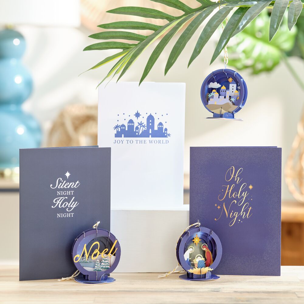 Religious Card with Ornament Christmas 3-Pack