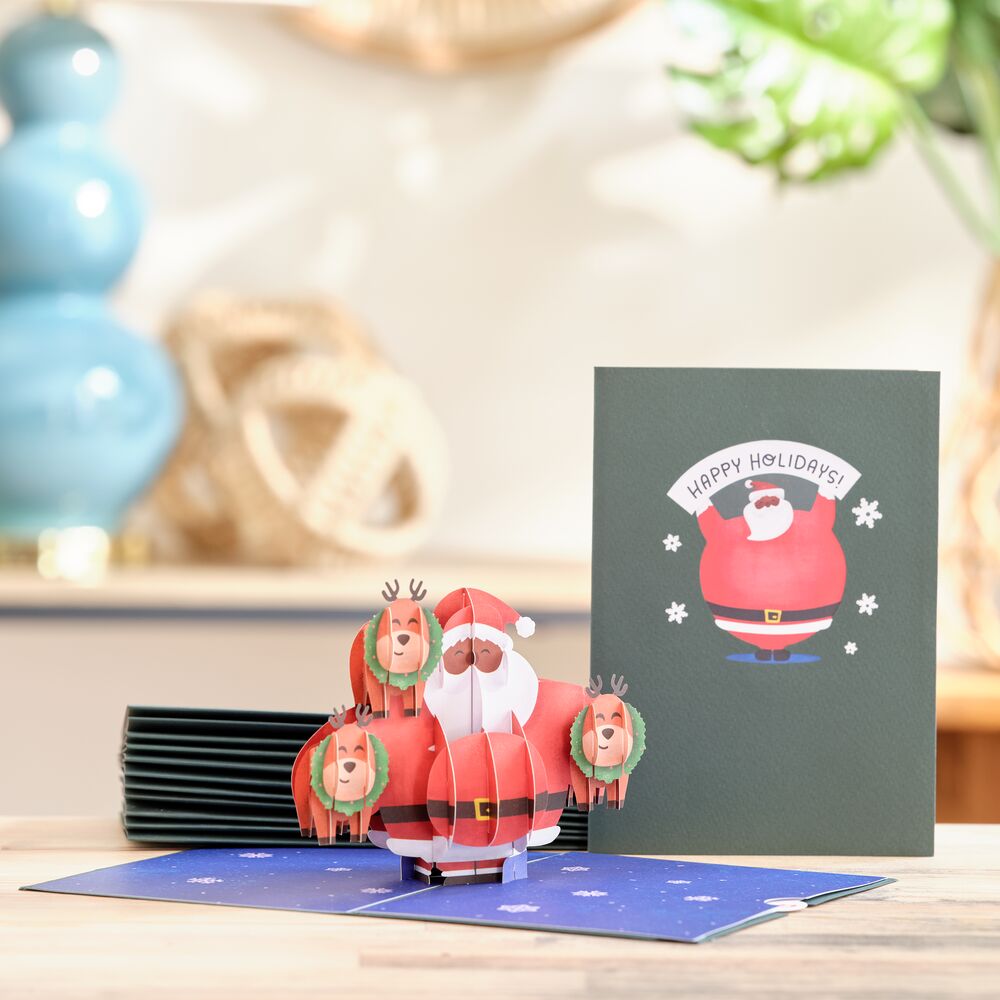 Jolly Santa Christmas 12-Pack