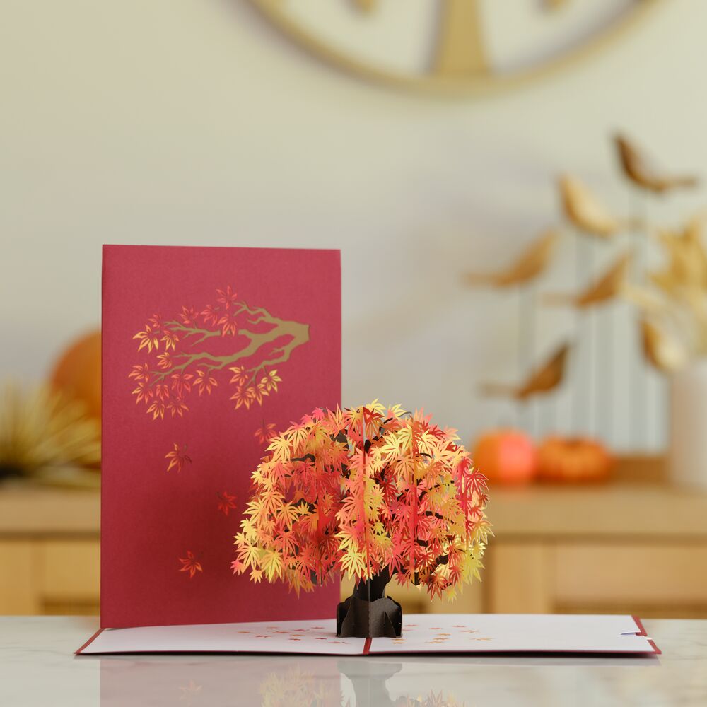 Sugar Maple Tree Pop-Up Card