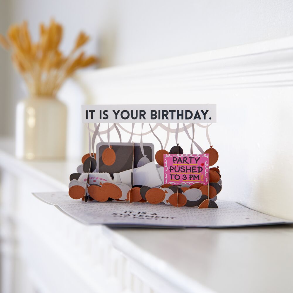The Office It is Your Birthday Pop-Up Card
