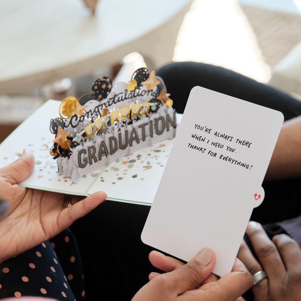 Congratulations On Your Graduation Pop-Up Card