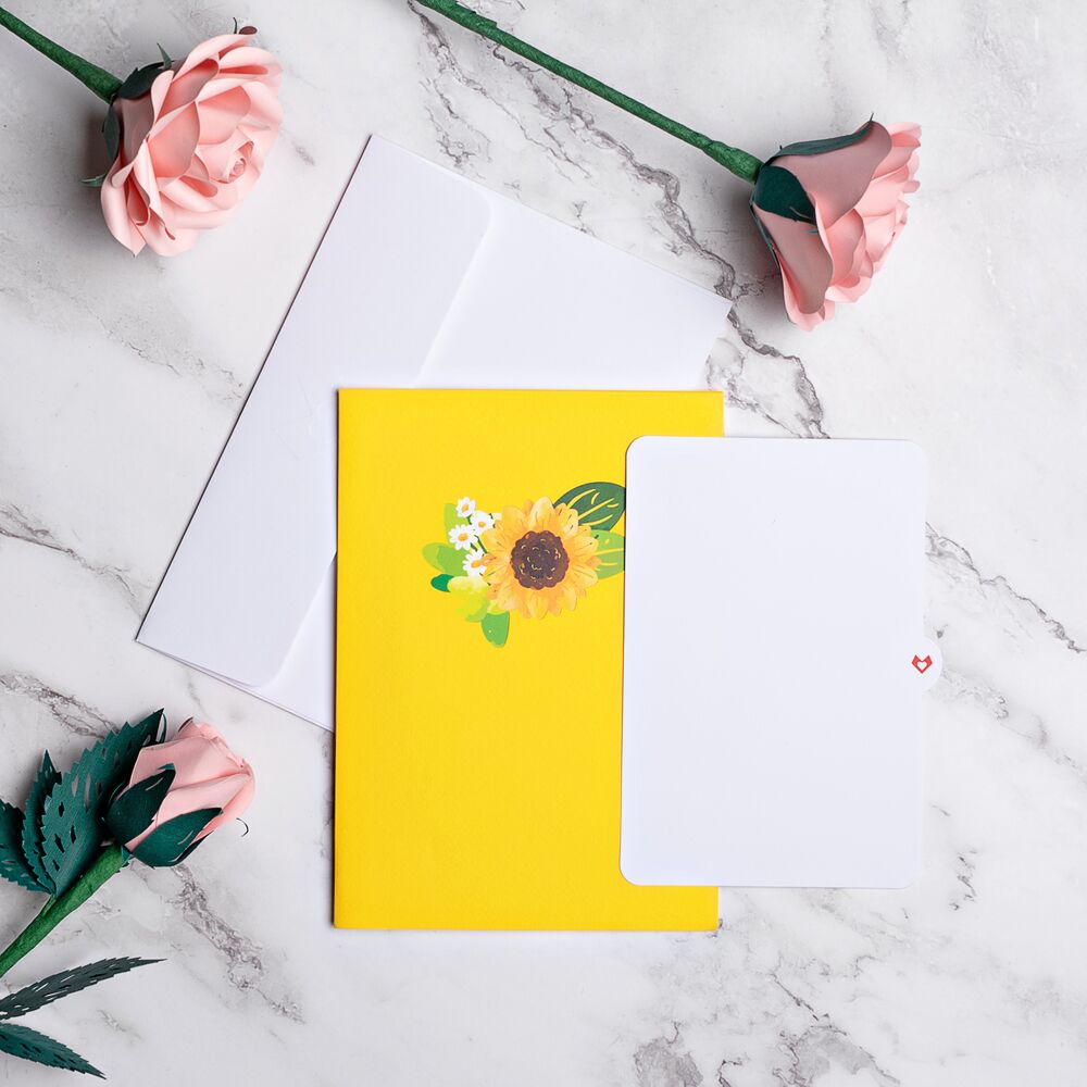 Happy Mother’s Day Sunflowers Pop-Up Card