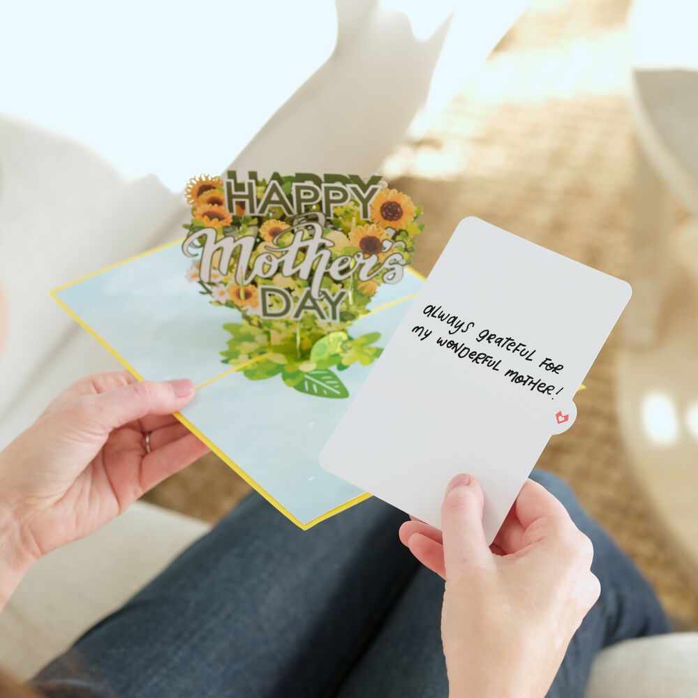 Happy Mother’s Day Sunflowers Pop-Up Card