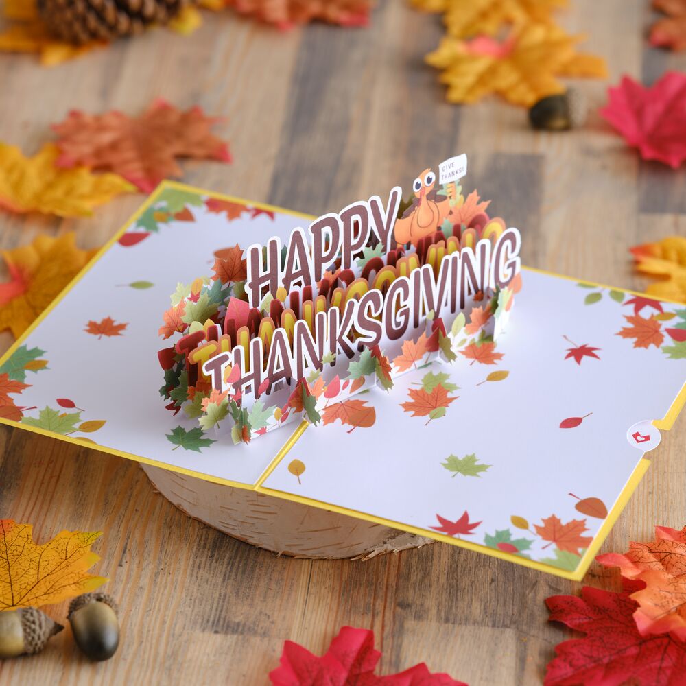 Happy Thanksgiving Pop-Up Card