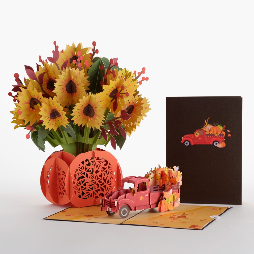 Harvest Sunflower & Truck Bundle
