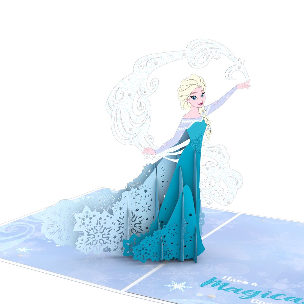 Disney Frozen Elsa Birthday Pop-Up Card