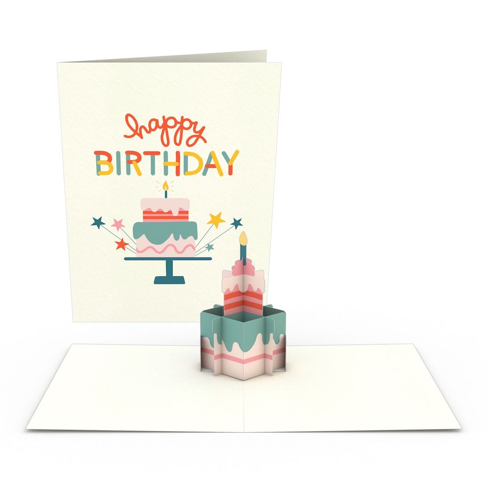 Whimsical Birthday Notecards (Assorted 4-Pack)