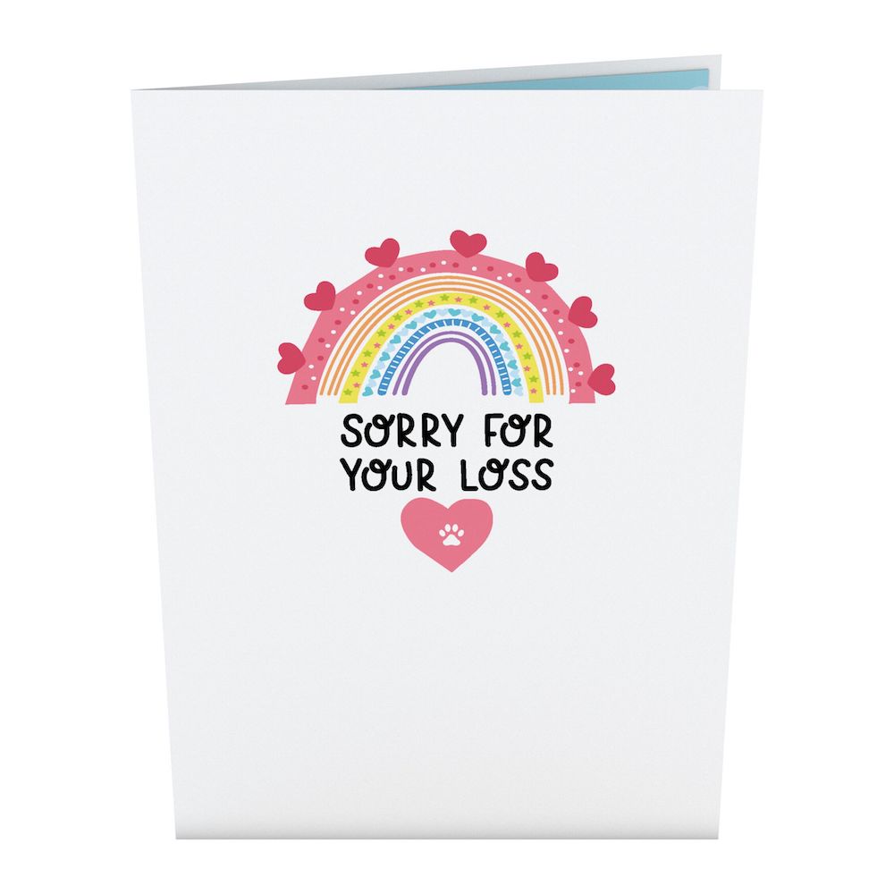 Sympathy Loss of a Pet Pop-Up Card