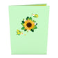 Sunflower Butterflies Pop-Up Card
