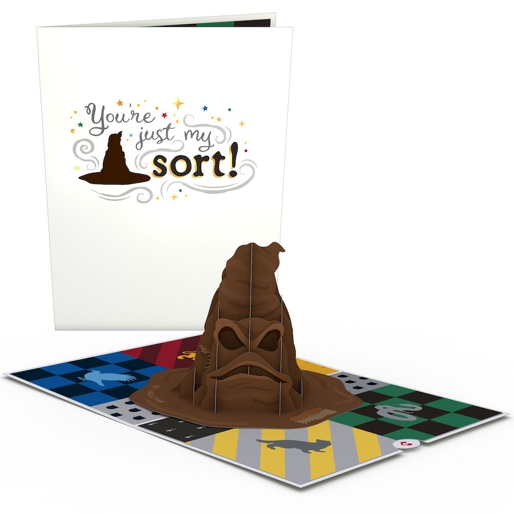 Harry Potter You're Just My Sort Pop-Up Card