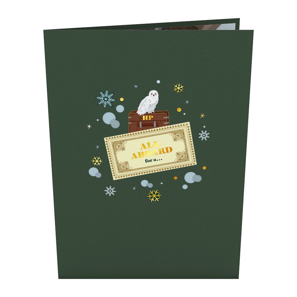 Harry Potter™ Holiday Hogwarts™ Express Pop-Up Card