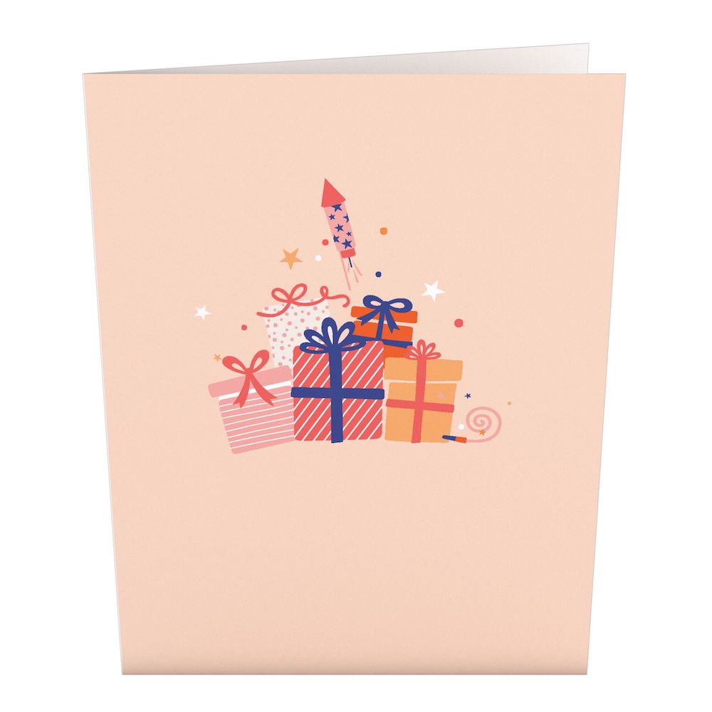 Happy Birthday Gift Cake: Paperpop® Card