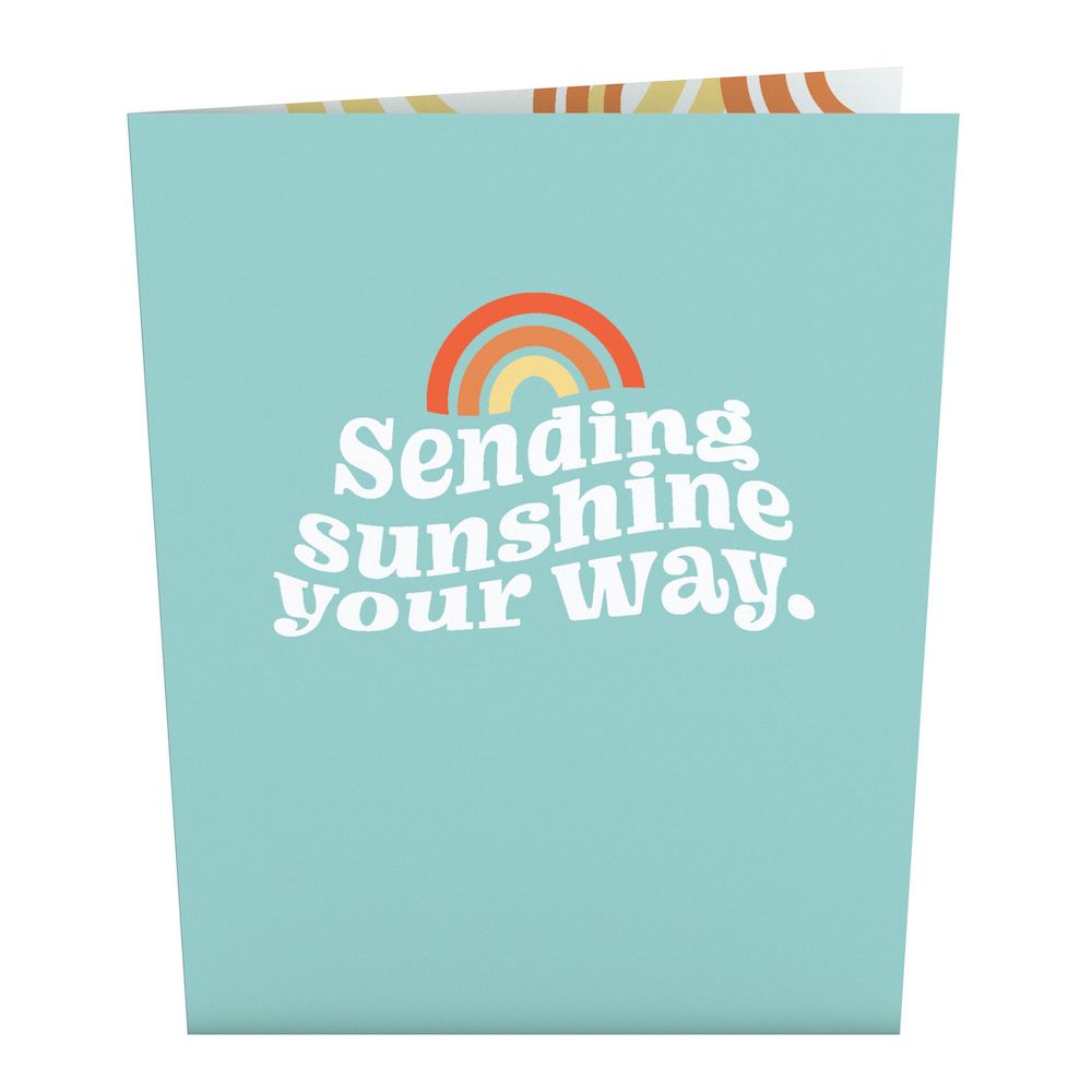 Sending Sunshine Your Way: Paperpop® Card