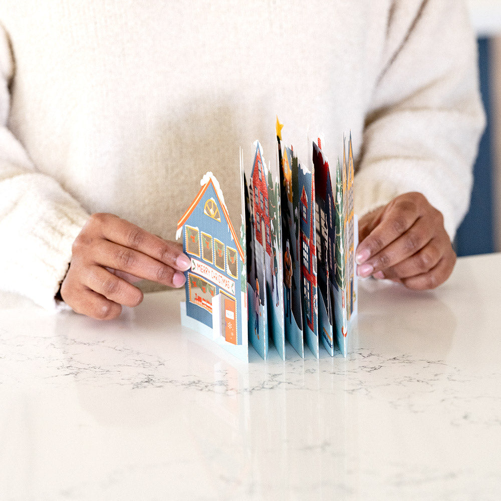 Merry Christmas Village Loooooong Card™