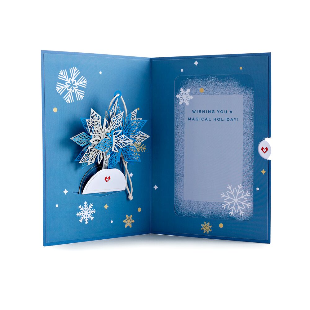 Snowflake Card with Ornament
