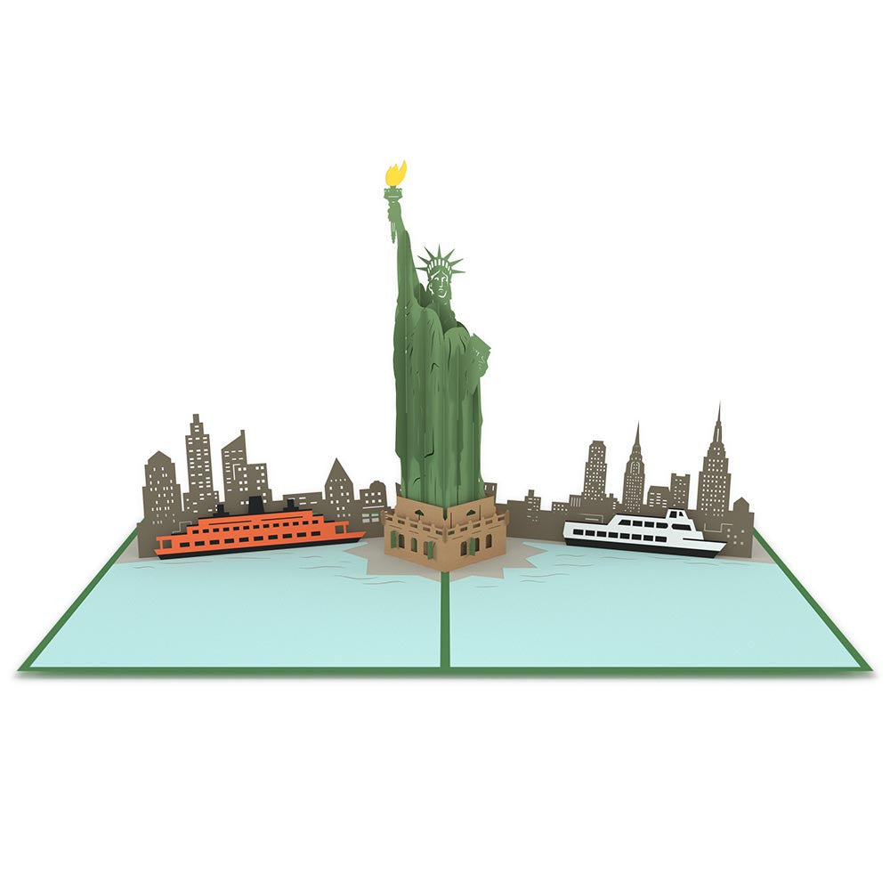 Statue of Liberty Pop-Up Card