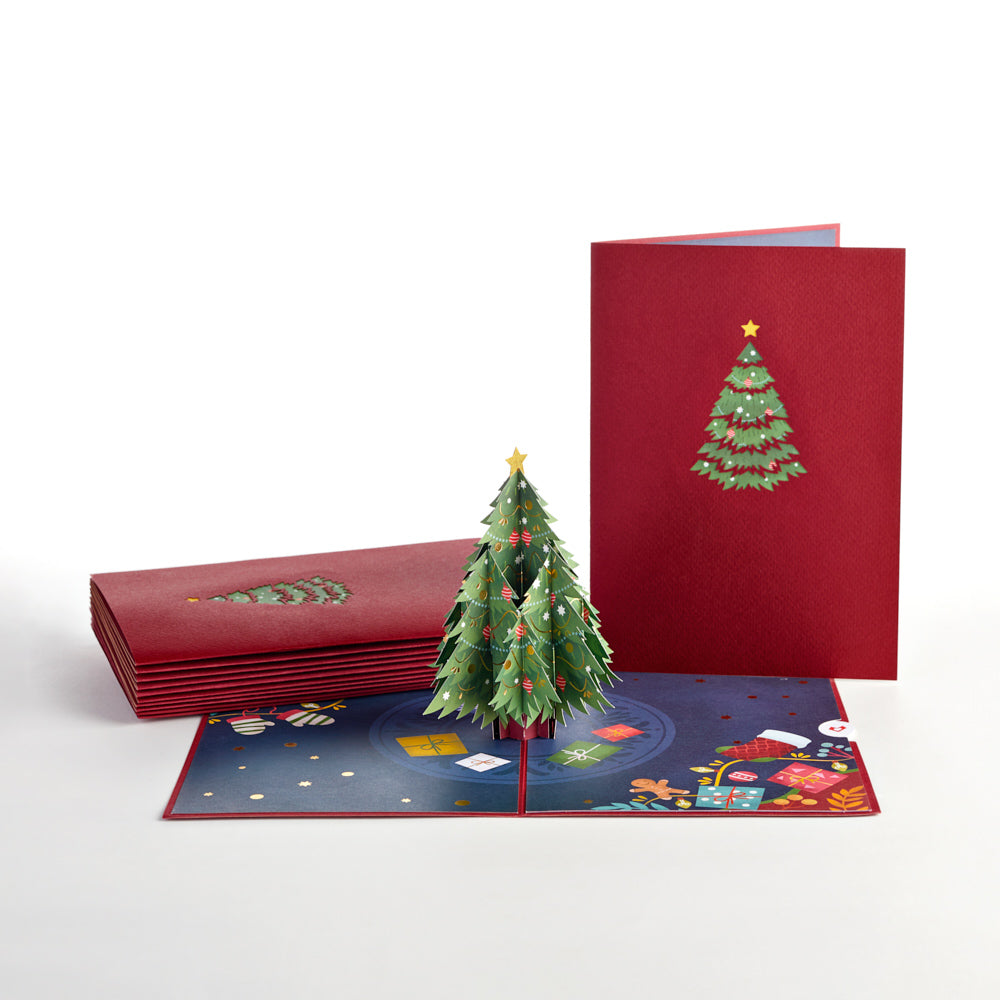Festive Christmas Tree 12-Pack – Lovepop