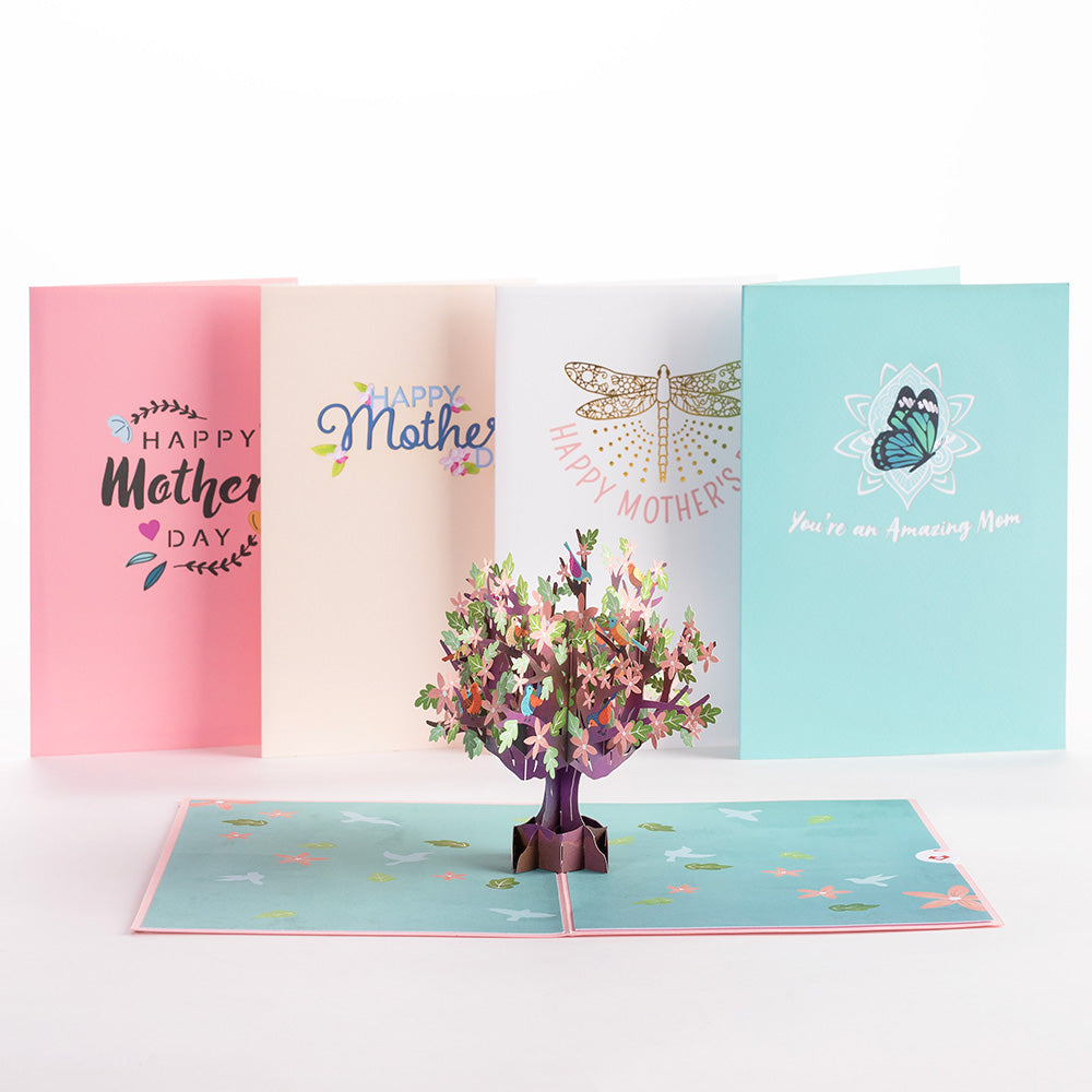 Mother's Day Butterflies & Birds 5-Pack
