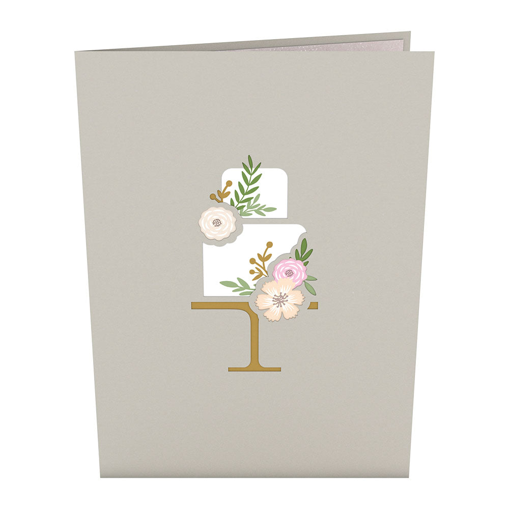 Wedding Cake Pop-Up Card