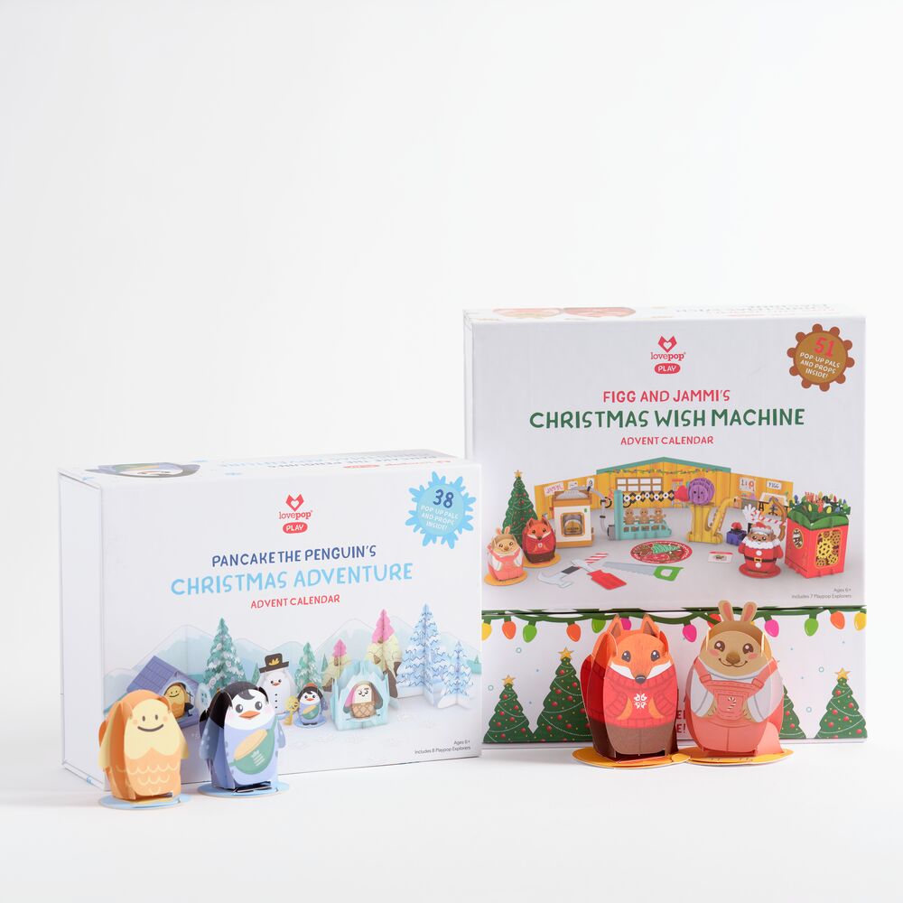 Advent Calendar Christmas Bundle: Figg and Jammi & Pancake the Penguin