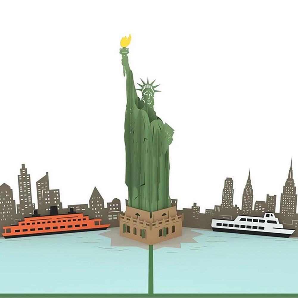 Statue of Liberty Pop-Up Card