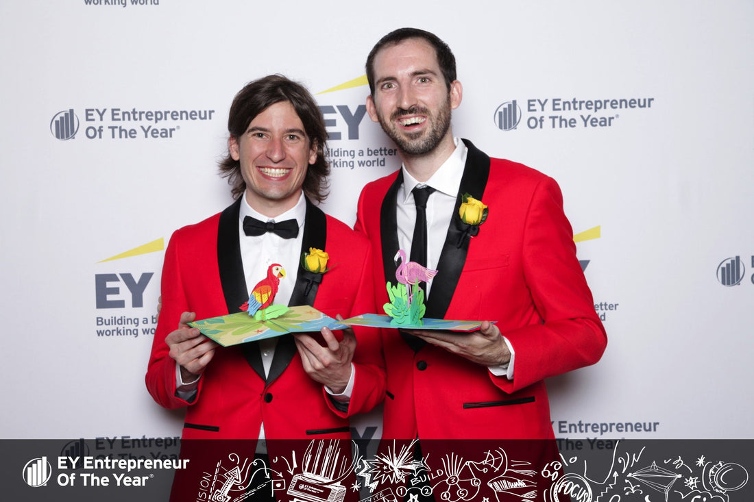 A magical night of entrepreneurship for Wombi and John at the Entrepreneur Of The Year Awards