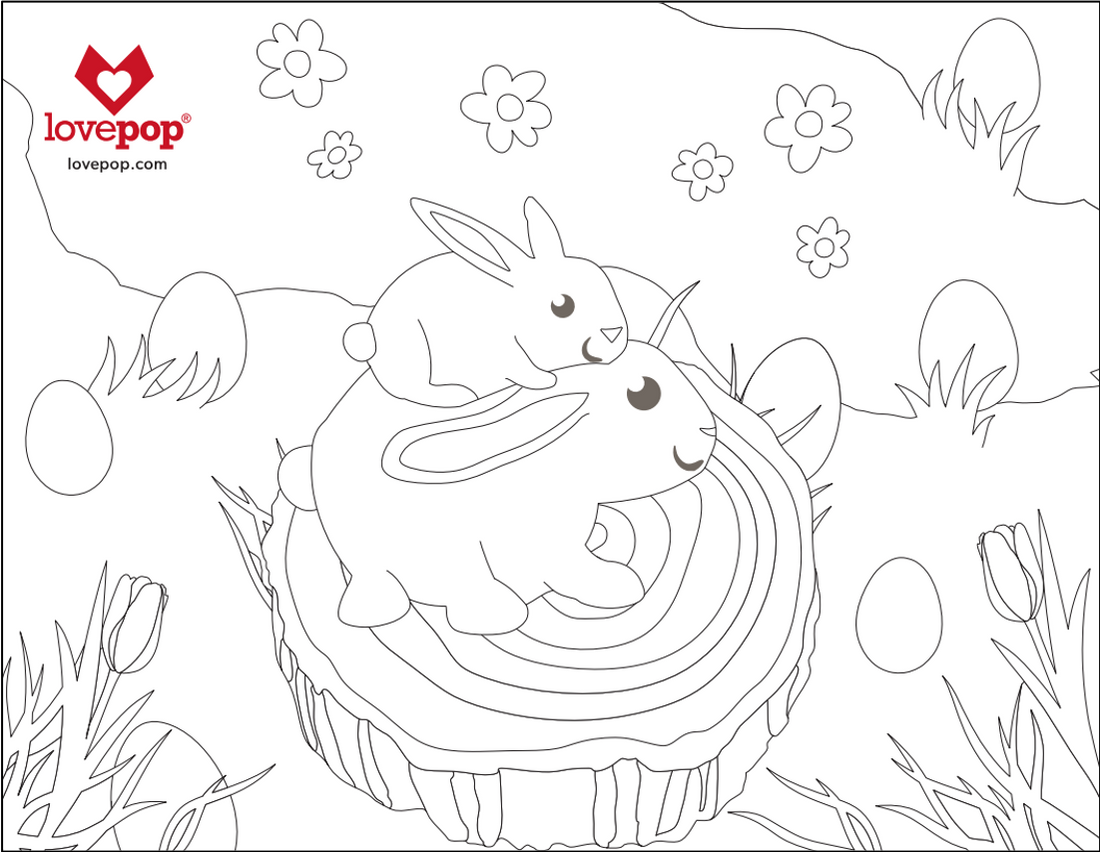 Lovepop Activity Sheets: Coloring Pages