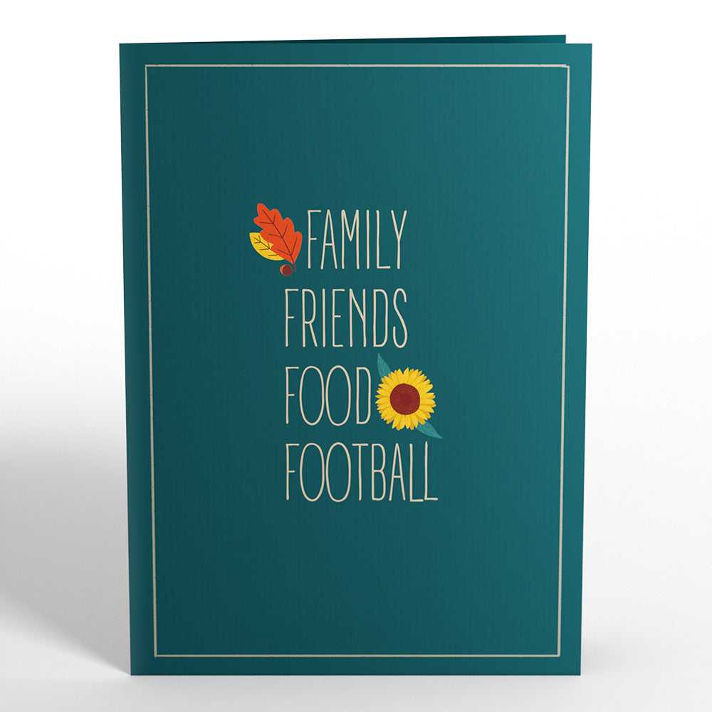 All the Good Stuff Thanksgiving Pop-Up Card