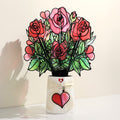 Radiant Love Suncatcher Card & Bouquet Bundle