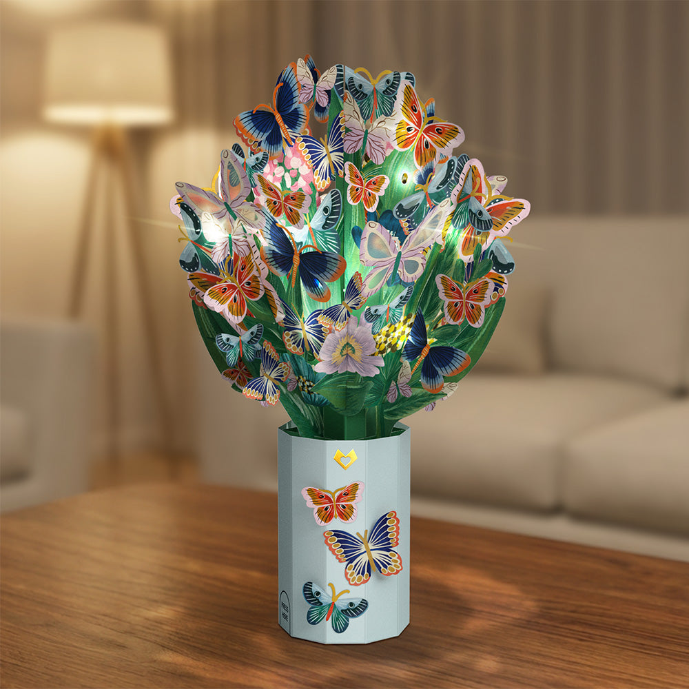 Butterfly Garden Light-Up Bouquet