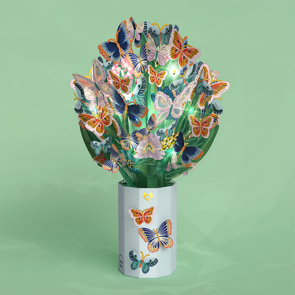 Butterfly Garden Light-Up Bouquet
