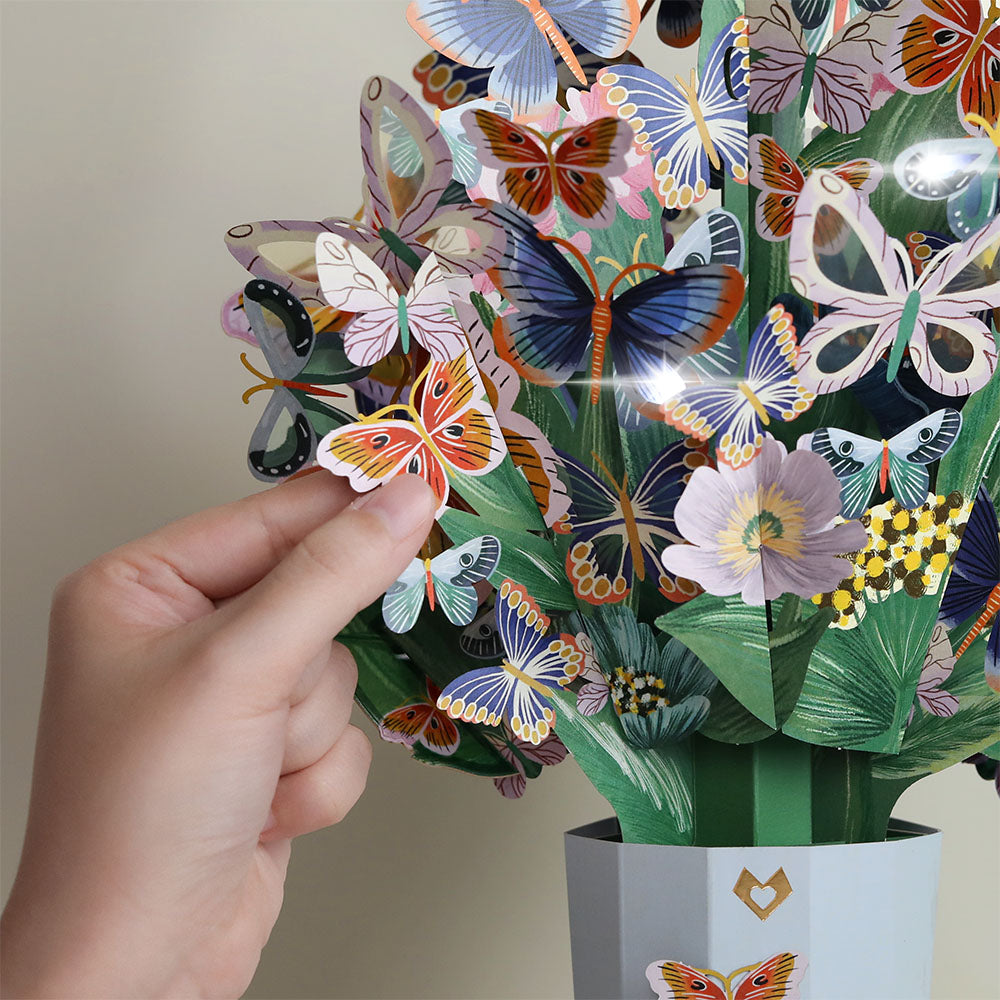Butterfly Garden Light-Up Bouquet – Lovepop