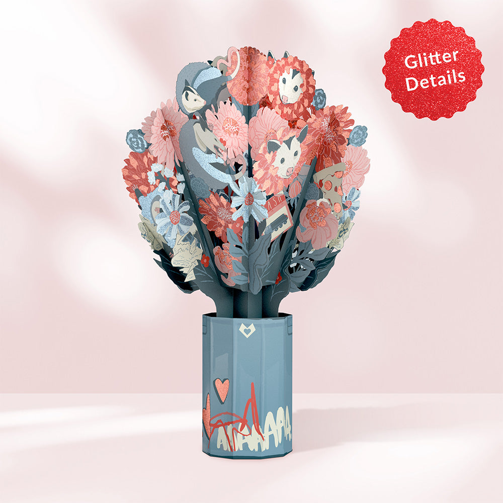 Party Possums Glitter Bouquet