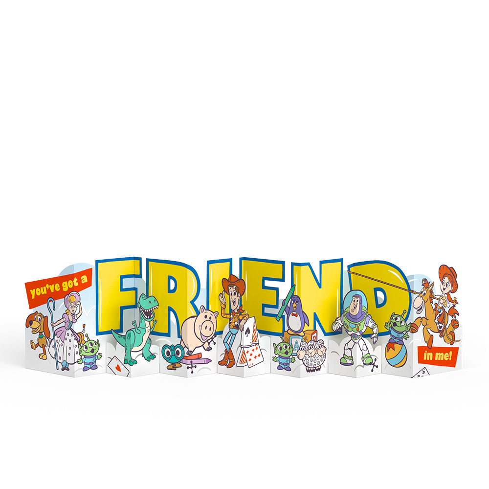 Disney and Pixar Toy Story You've Got a Friend in Me Loooooong Card™ (Expands to 2 feet)